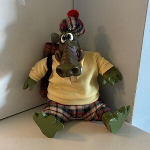 Rare vintage AI. E.Gator Golf Shelf Sitter Russ Berrie